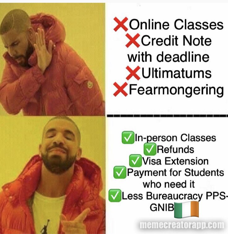 YohanaCrd's tweet image. ⚠️Stamp2 in danger⚠️

#EnglishLanguagesSchools🇮🇪
#StudentDemands
#WePaidForEducation 
#MyLostSavings
#WeWantRefunds 
#NoOnlineClasses🇮🇪
#NoCreditNotes🇮🇪
#WeNeedPaymentSupport🇮🇪 #EthicalVisaExtension🇮🇪
#Dublin #Ireland @LeoVaradkar @CharlieFlanagan @McHughJoeTD @DeptJusticeIRL