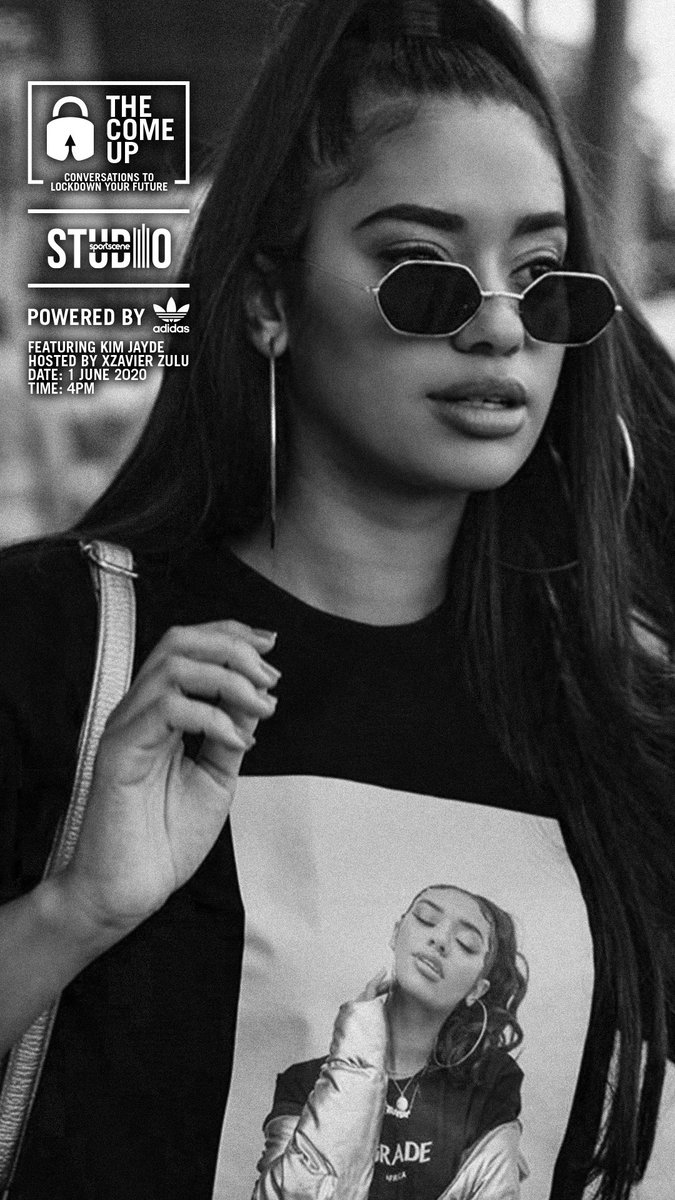 XzavierZulu's tweet photo. In case you’d missed @sportsceneSA #TheComeUp with @KimJaydeBlog last week, we’ve got it saved here: https://t.co/VB4xC3GcB9… #Poweredbyadidas https://t.co/5Mg35QlvC8