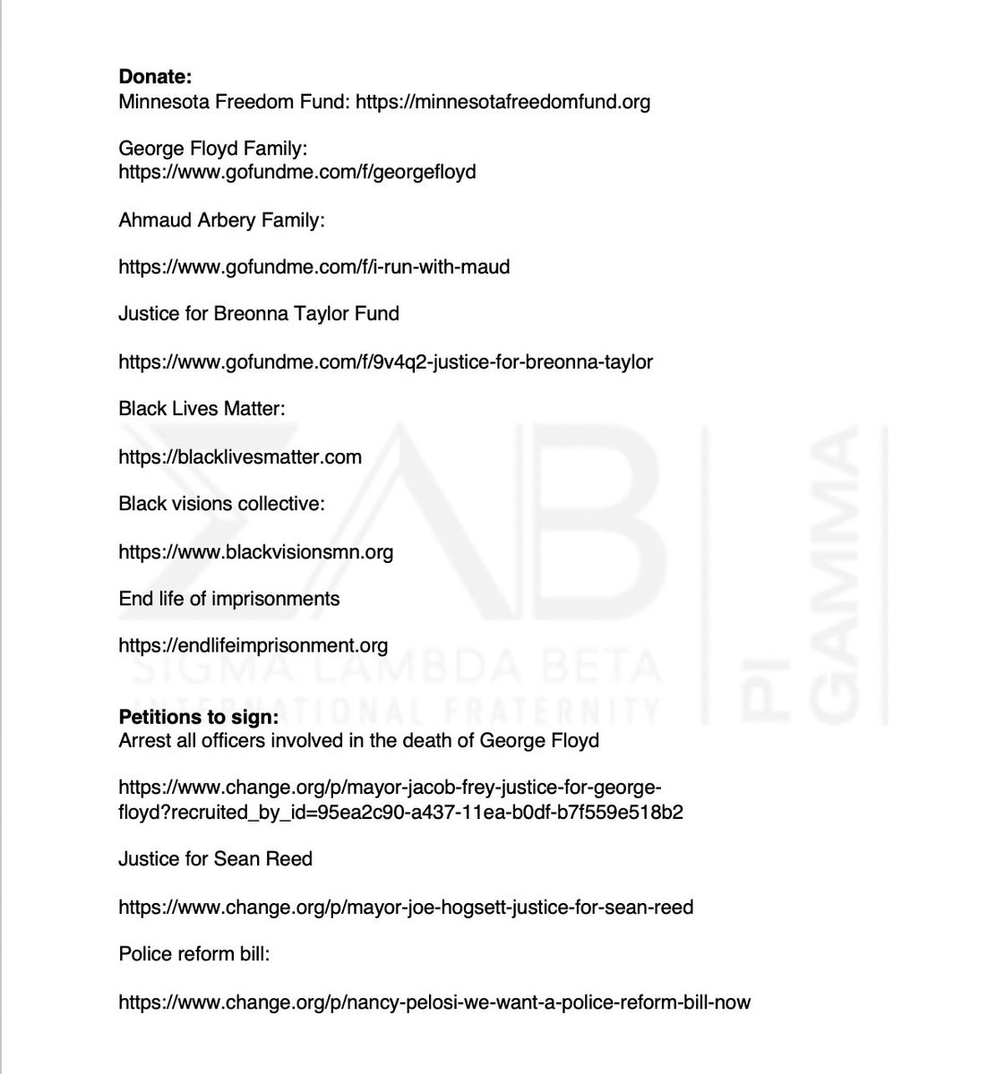 Enough is enough #BLM