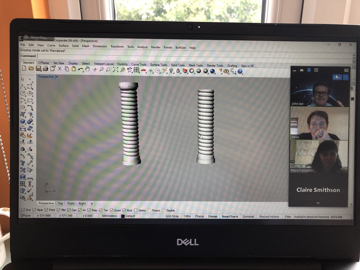 NFTSFilmTV's tweet photo. #ModelMaking students made a welcome return to @NFTSFilmTV today, fresh from a week of tuition on modelling software #Rhino with expert prop maker Steve Gregory (#StarWars #TheBatman), ready for the state of the art 3D printer which has been installed on site! #ModelMakingMonday https://t.co/iShQXsCn1q