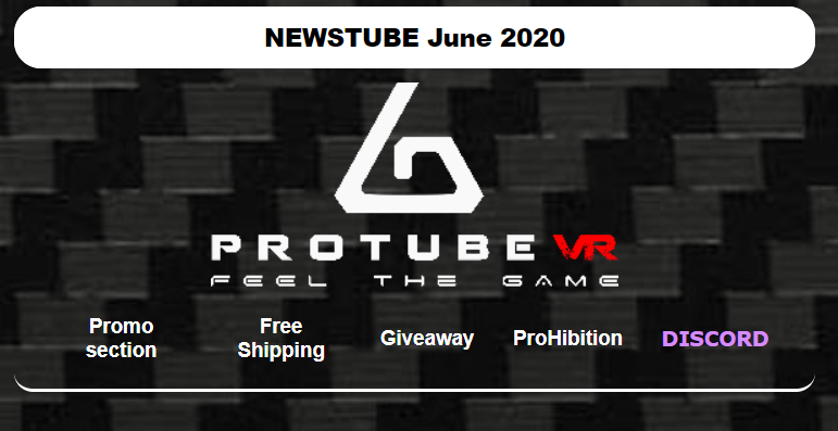 ProTubeVR's tweet photo. ▶ June #NewsTube is there 📩

📋 At the menu:
- New Promo Section on our website
- New Free shipping policy
- Tonight's hardware giveaway

👉 https://t.co/e6wL7G1ClG

 #VRperipherals #VirtualReality #VRgaming #VRgamers #ProTubeVR https://t.co/LY8kAJkxPY