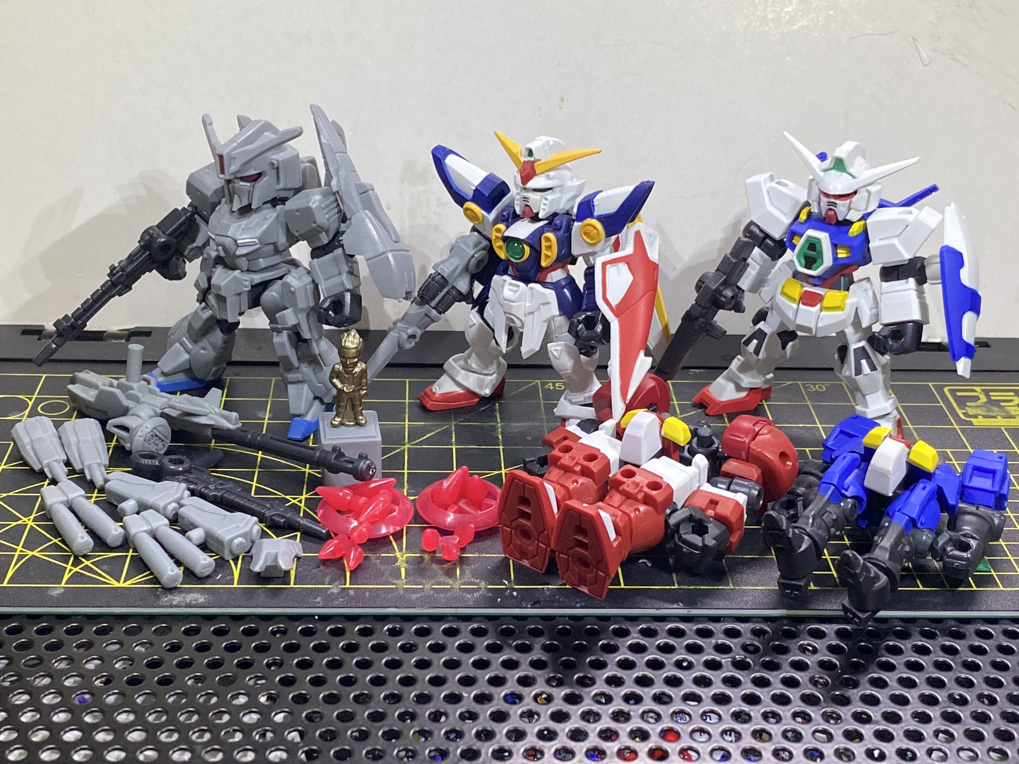 モビルスーツアンサンブル14① AGE-1 ②タイタス＆スパロー