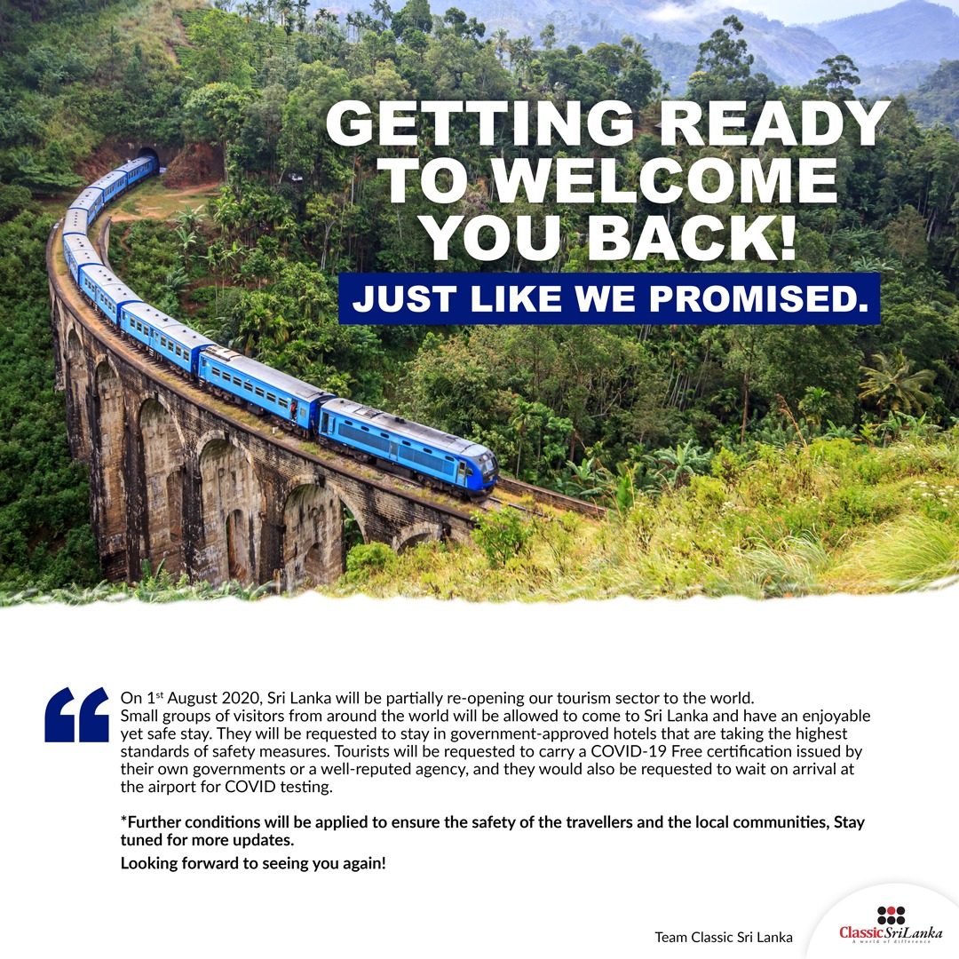 lakshimaal's tweet photo. Sri Lanka is ready 🇱🇰✌
Just as we promised.

#SriLankaAwaits #SriLanka #TravelSriLanka #SriLankaTourism #WeAreOpen #ClassicSriLanka #ThinkTravelThinkClassic #AdventuresInSriLanka #ClassicAdventures https://t.co/kmzBRGZzdD