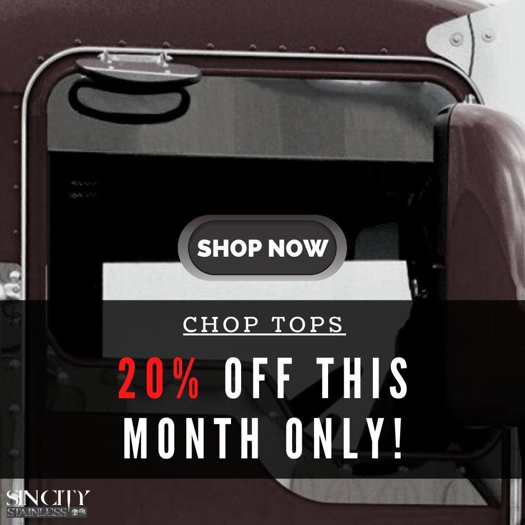 SinCityStainles's tweet photo. 2οΈβ£0οΈβ£% off this month ONLY Sinners ππβΌοΈ Donβt forget to take advantage of this certified sinful βsteelβ on #choptops on our website with Lady Luck by clicking the link here β‘οΈ https://t.co/51TG7AwNMq β¬
οΈπβ¨π Save on some sweet #stainless for the driver whoβs... all in πππΌπ https://t.co/7sdIgJcx0c