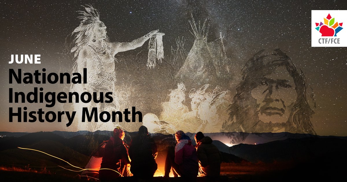 albertateachers's tweet image. It's #NationalIndigenousHistoryMonth. Have a heart to heart with your students about Truth and Reconciliation. Acknowledge the need for continued healing. #AbEd