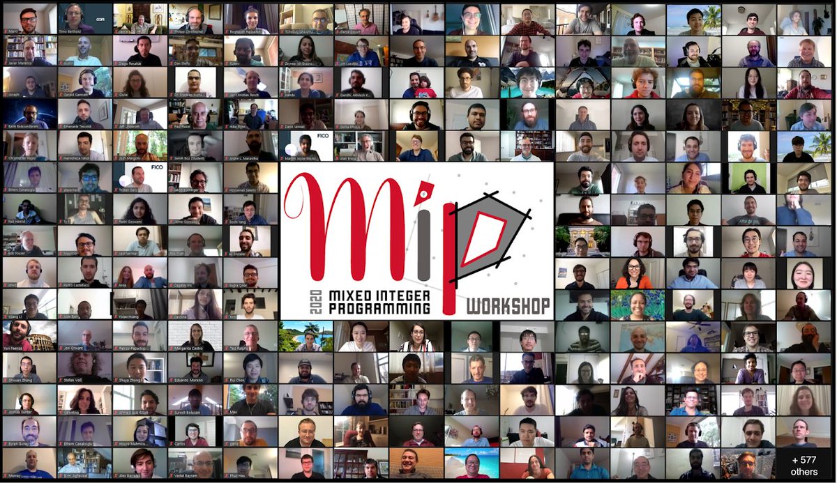 T-mo B-hold (@timoberthold) on Twitter photo Videos of #MIP2020 are online: tiny.cc/js5iqz
Keynotes by <a href="/ILjubic/">Ivana Ljubic</a> and <a href="/spokutta/">Sebastian Pokutta</a> and almost all poster sessions. Subtitles are available (for poster sessions, they are still under review) #orms #optimization #ipco2020 Thanks again to all speakers and participants!🙌 Videos of #MIP2020 are online: tiny.cc/js5iqz
Keynotes by <a href="/ILjubic/">Ivana Ljubic</a> and <a href="/spokutta/">Sebastian Pokutta</a> and almost all poster sessions. Subtitles are available (for poster sessions, they are still under review) #orms #optimization #ipco2020 Thanks again to all speakers and participants!🙌