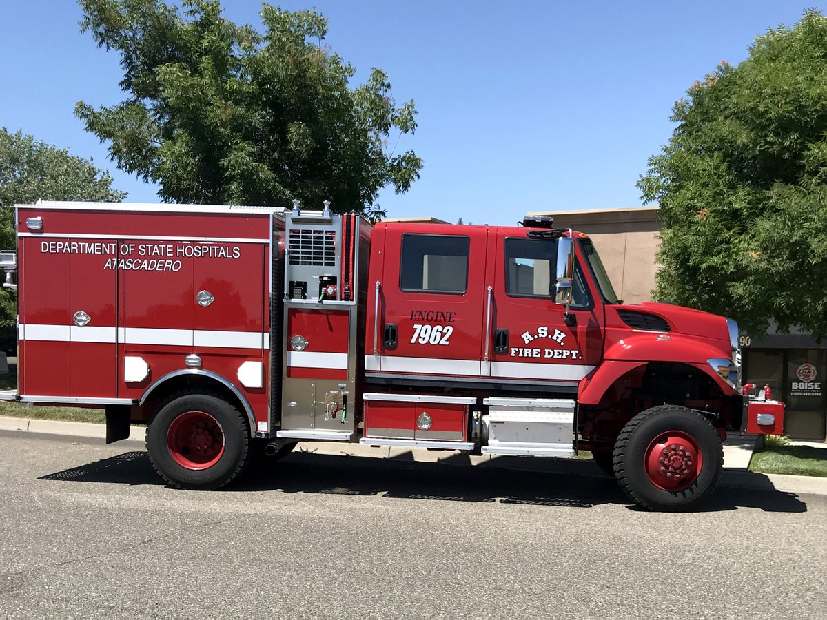 BMEFire's tweet image. #Model34Monday: This Atascadero State Hospital Model 34 was among the first CAL FIRE tag-on engines we built.