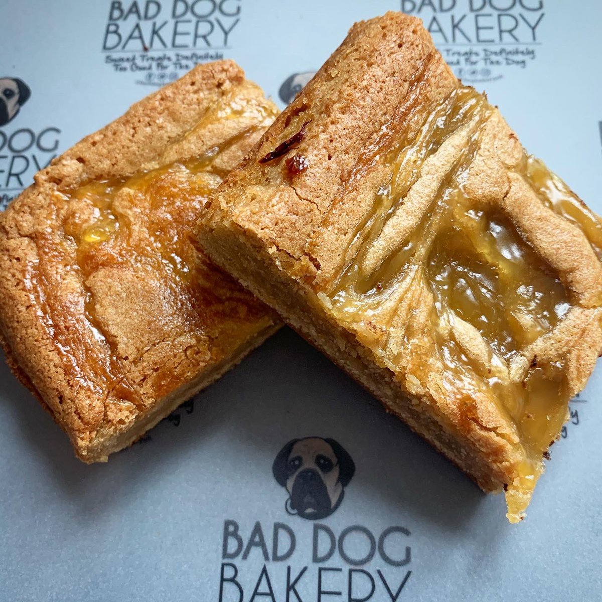 Lemon Curd Blondies 💛🍋