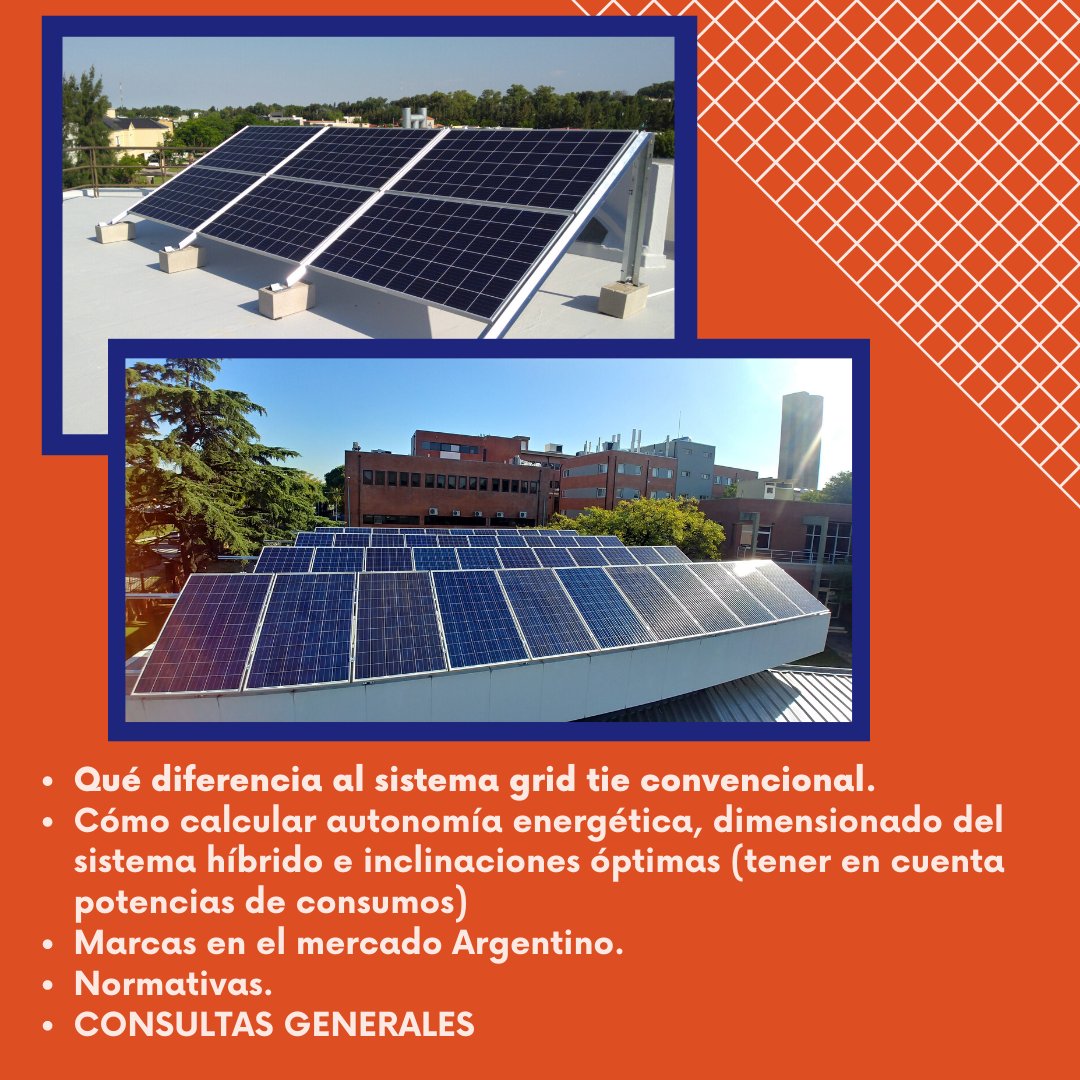 ParaleloSolar's tweet photo. No se olviden que aun estan abiertas las inscripciones a nuestro webinario de "Sistemas Hibridos" https://t.co/kjAAtGxDjl