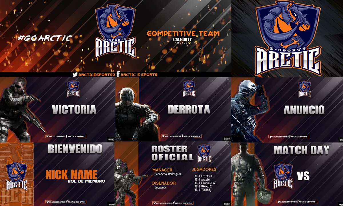Dayan Carrera Designer (@daayancr) on Twitter photo Nueva línea Gráfica para <a href="/ARCTICESPORTS2/">Arctic Esports</a> 🔥
👀Míralo mejor en behance.net/gallery/985296…
Se agradece el apoyo y la confianza 🔃❤️ Nueva línea Gráfica para <a href="/ARCTICESPORTS2/">Arctic Esports</a> 🔥
👀Míralo mejor en behance.net/gallery/985296…
Se agradece el apoyo y la confianza 🔃❤️