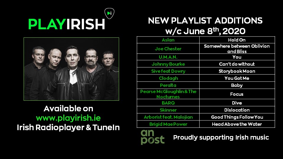PLAYIRISH's tweet photo. Here's the new tunes added to the #PLAYIRISH list this week @OfficialAslan #joechester @umanmusic @bourke_official @SiveMusic @enabrennan @clodaghosmusic @PeraltaDuo @urchinpearse @BARQ_music #SKINNER @arboristmusic @brigidpowerhi @RoughTradeRecs https://t.co/bK6nzIjeeo
