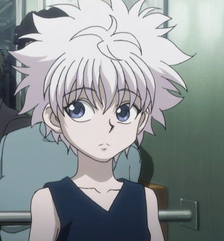 thread of killua pictures but as you keep scrolling his smile gets bigger