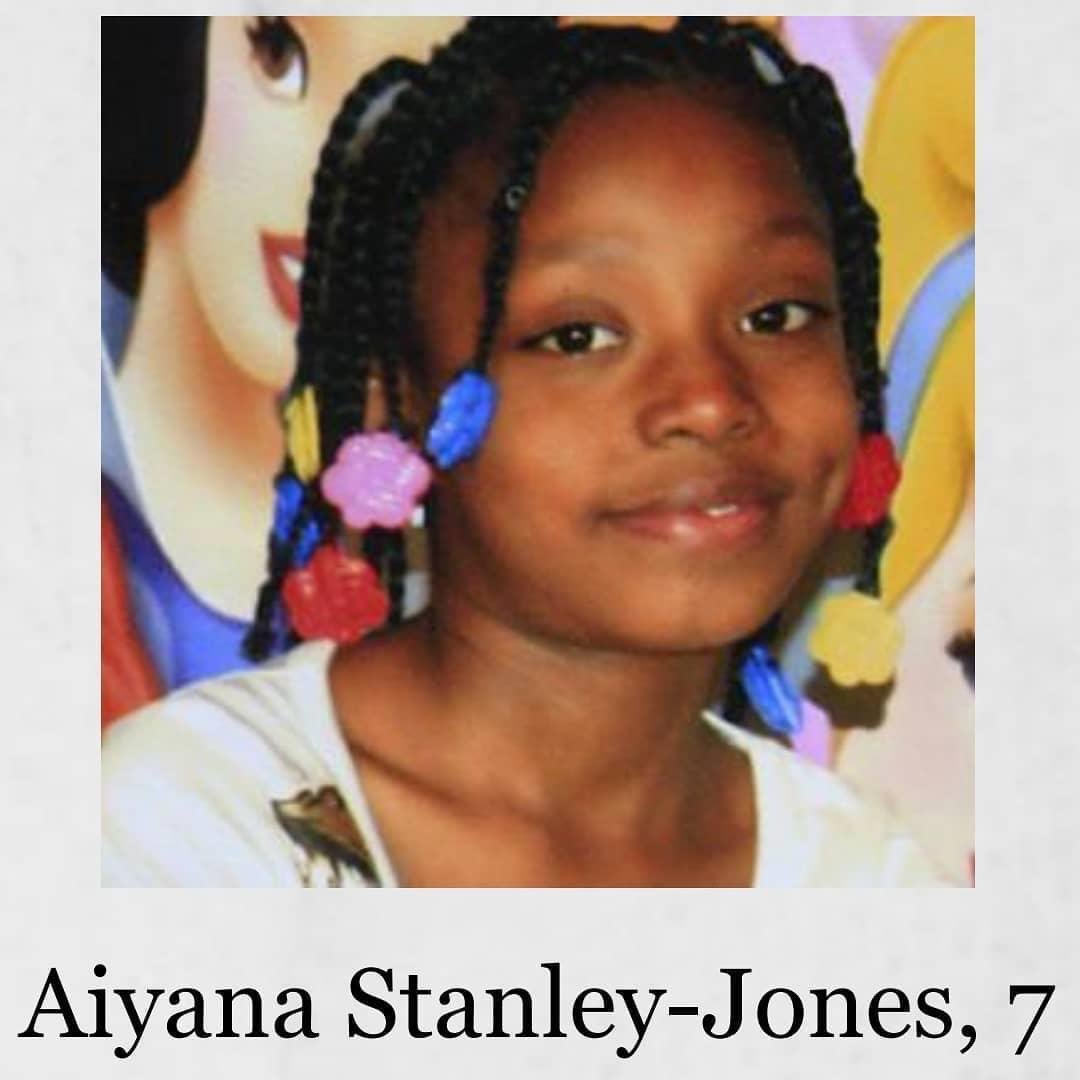 Aiyana Stanley-Jones was shot and killed by a police officer when, while investigating a local shooting, they bust into her home without warning and fired within seconds. She was SLEEPING. She was SEVEN YEARS OLD. And the whole thing was getting filmed for a true crime TV show.
