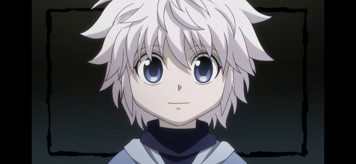 thread of killua pictures but as you keep scrolling his smile gets bigger