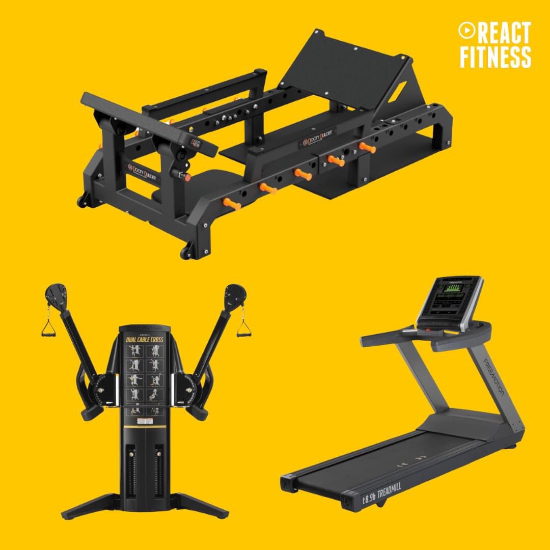 ReactFitUK's tweet image. Three ingredients for the perfect home gym! 🤩

1) @iFit enabled @FreemotionFit t8.9b Treadmill 🏃‍♂️
2) Booty Builder Home 🍑💪
3) @FreemotionFit Dual Cable Cross 👊

For more info, contact us today. Email hello@react-fitness.com or call 020 7272 0770. 🙂

#fitness #homegym