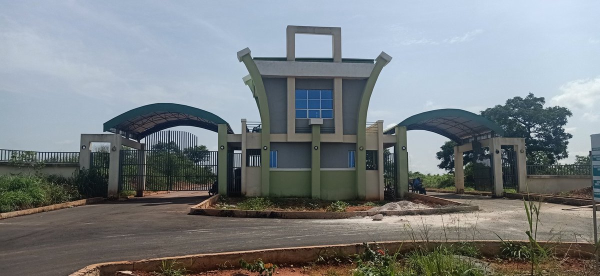 anderwize's tweet photo. Did a tour in my community to see the NICT  ( National institute of construction technology) school that was sited in my community and the home of late PDP chieftain Chief Tony Anenih behold the project is truly Abaddon by a fulani. Nothing on site https://t.co/mht3adf88M
