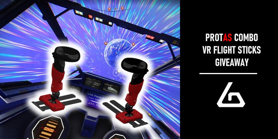 🎁 #ProTas combo VR flight sticks #GiveAway 🎁

How to participate? 👇

▶ RT this tweet + Follow <a href="/ProTubeVR/">ProTubeVR</a>

The winner will be announced on our Discord channel (link below) the 29 June 2020.

🕹 Good luck 🕹

#VR #VirtualReality #hotas #VRgamers #VRgaming
