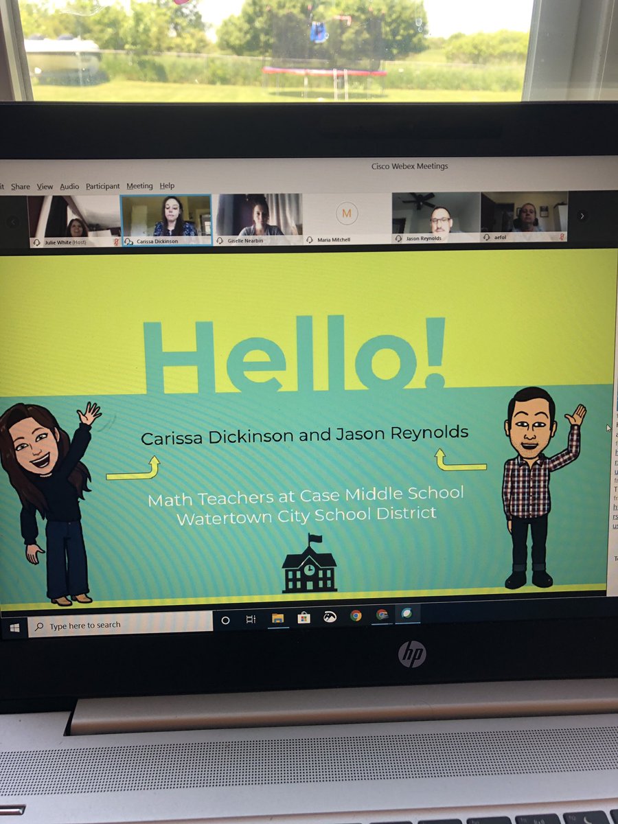 Math3203's tweet photo. Here’s 2 rockstars that personify taking the ball and running with it! Great job @MrsDickinson19 and @math13601 presenting #HyperDocs with @jwhiteedu during #EducatorsHelpingEducators @JLBOCES_PPD. Thanks for sharing #BetterTogether. #MTBoS  #math #edutwitter https://t.co/CNiff4IBhy