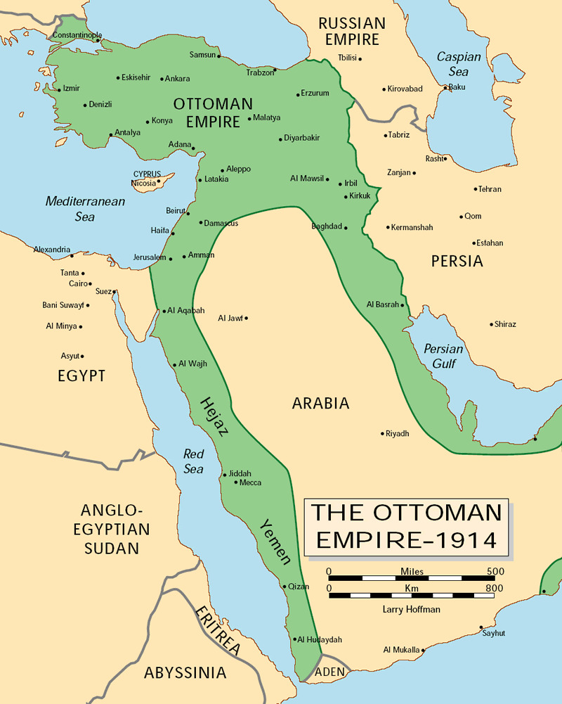 ottoman empire ww1