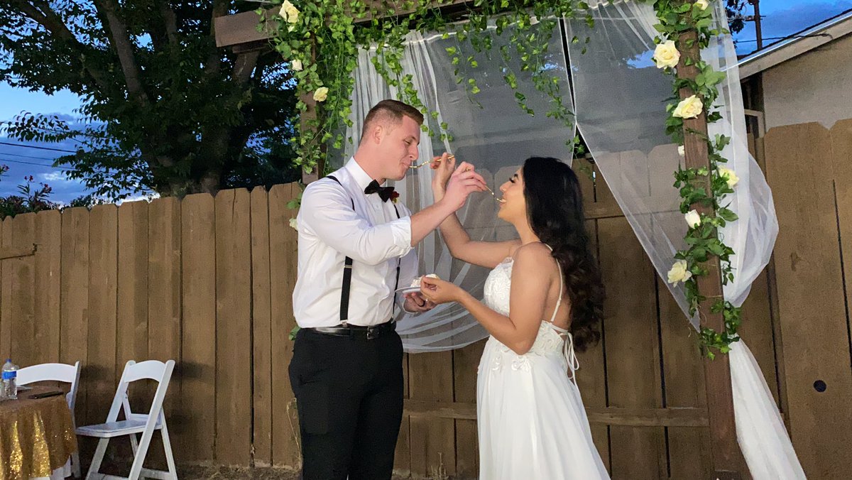 ZSK620's tweet photo. 6/6/20 I got to marry my best friend and lover all in one. ❤️ @jassssxo https://t.co/fyZPRshQ5Q