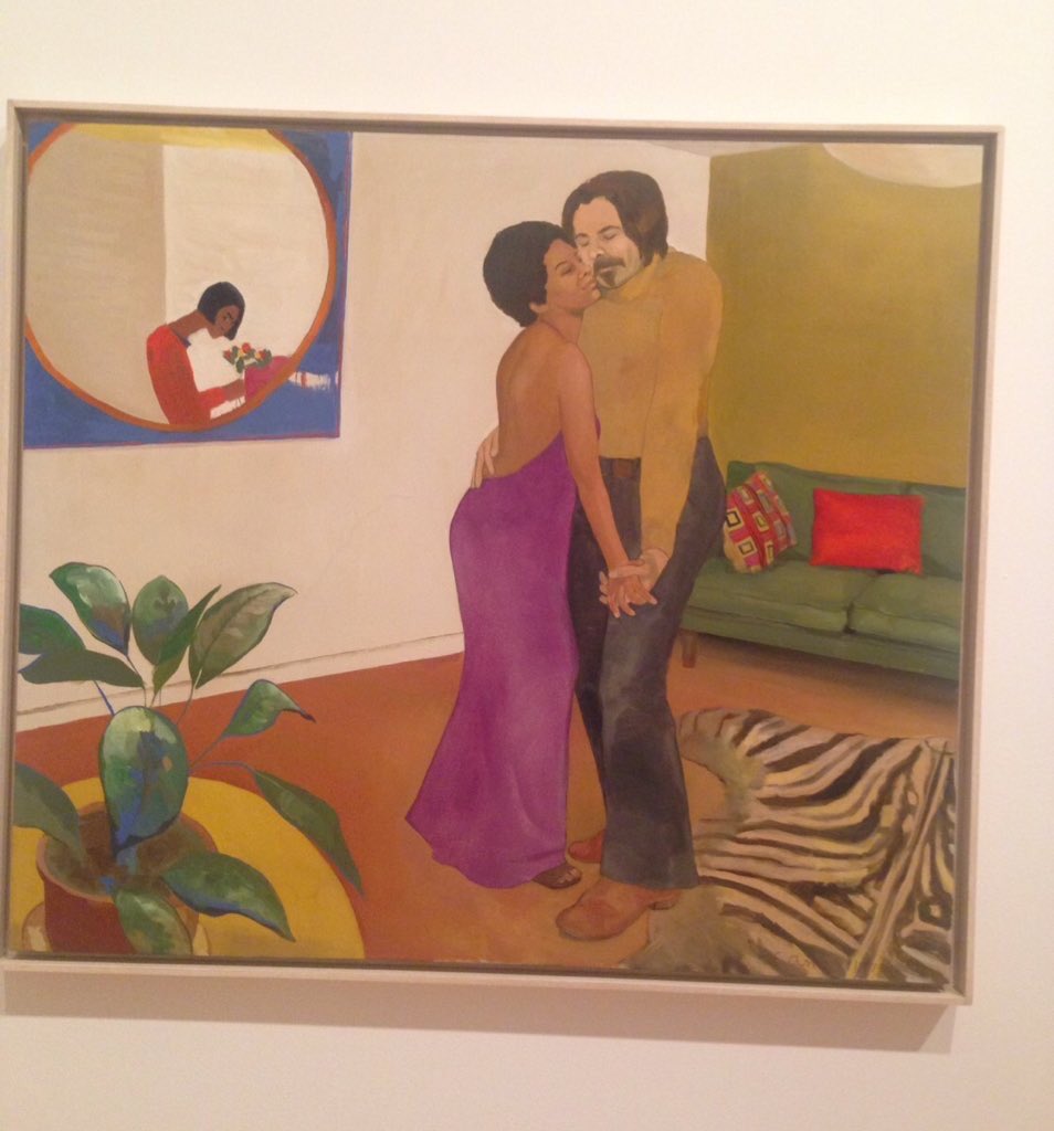 monaeltahawy's tweet photo. "For me, a Black woman artist to walk into a studio, is a political act," Emma Amos, born 1938 #wewantedarevolution https://t.co/9Smiul5gkM