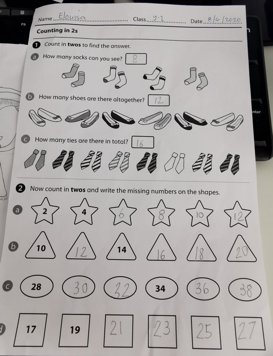 JudithRaganit's tweet photo. @HillsideYr1 Elouisa's cont. home learning https://t.co/HuvLvEQS5X