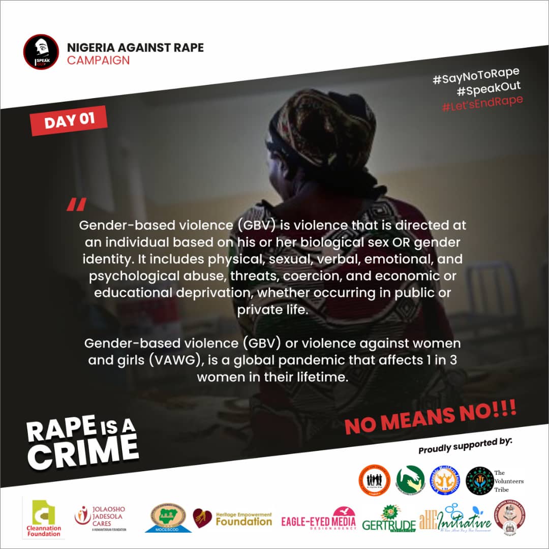 gertinitiative's tweet photo. We speak the words, we take actions and we stand against any form of #Rape 

#SayNoToRapist #SayNoToRapist #Letsendrape https://t.co/aBDltxYcfo