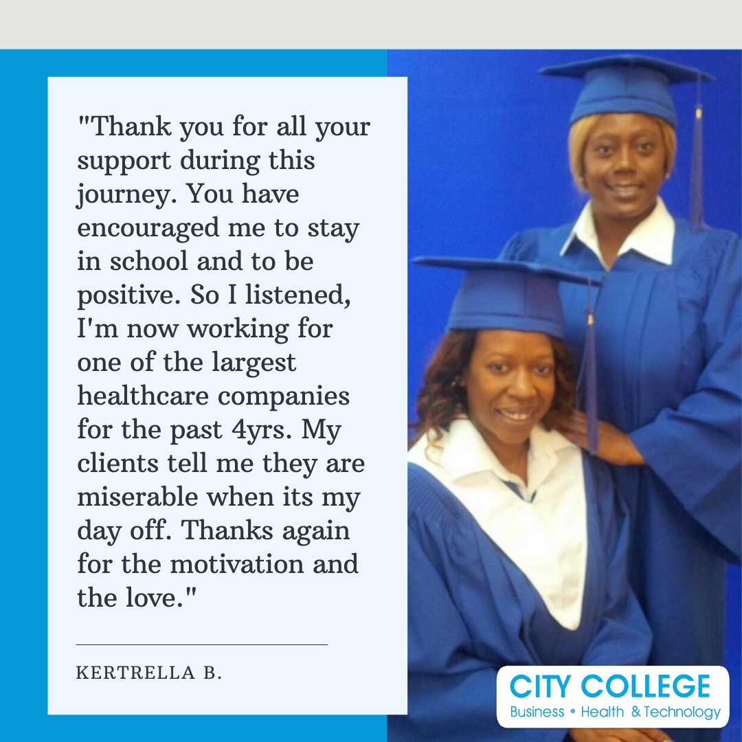 💡𝐒𝐭𝐮𝐝𝐞𝐧𝐭 𝐒𝐩𝐨𝐭𝐥𝐢𝐠𝐡𝐭💡 ⁣
⁣
Kertrella was a hard worker and great listener in school and that reflects in her career today. We are proud of all your hard work, congratulations on your well-deserved success!⁣ #collegegraduate #success