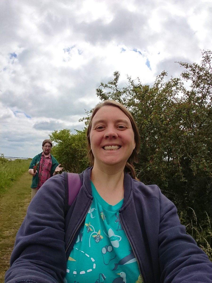 SoilScholar's tweet photo. Fourth year surveying our @theNPMS square today. I was so excited to find a bee orchid & it was actually in one of our transects! We observed social distancing rules, including for our traditional #fieldworkselfie https://t.co/ntD4MoQS5t