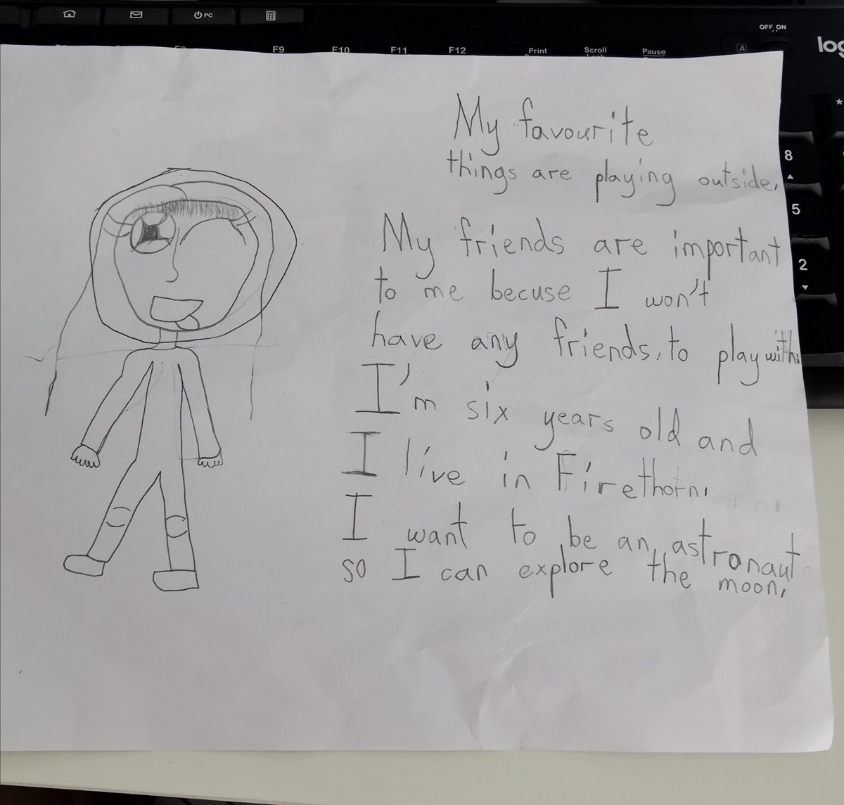 JudithRaganit's tweet photo. @HillsideYr1 Elouisa's home learning https://t.co/kn4H02NGtg