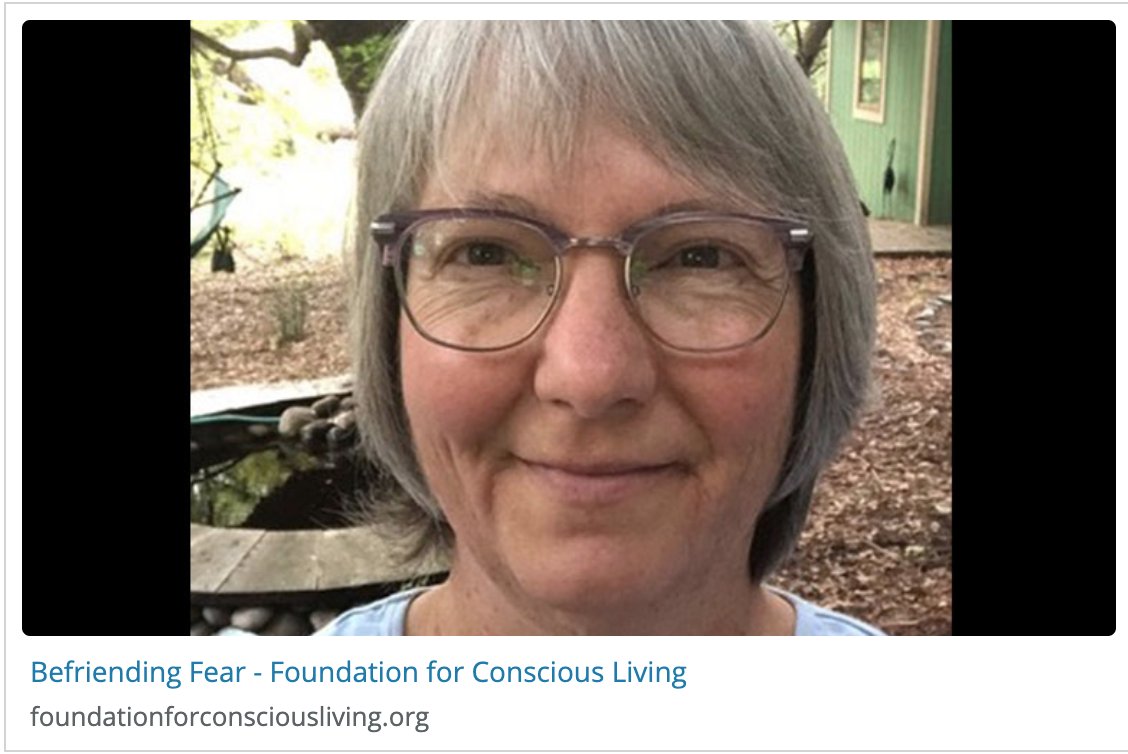 FCLConnect's tweet photo. Nancy Voogd has written about her journey with fear. She offers readers her discoveries and invites us to make our own. Read the full article at The Foundation for Conscious Living. https://t.co/Guw0ACd6XE #StoriesOfTransformation #Appreciation #Response_ability #Authenticity https://t.co/LfmZ6hSdMG