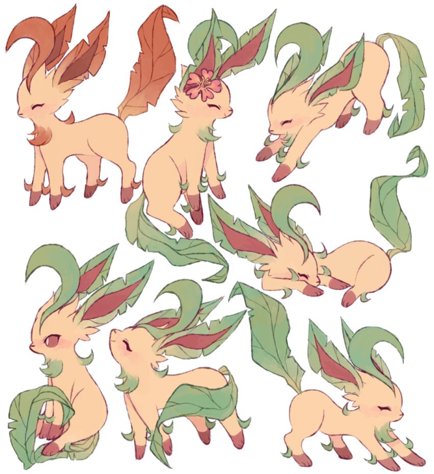 collective_dub's tweet photo. A copse of leafeons https://t.co/Zm1zH8KroO