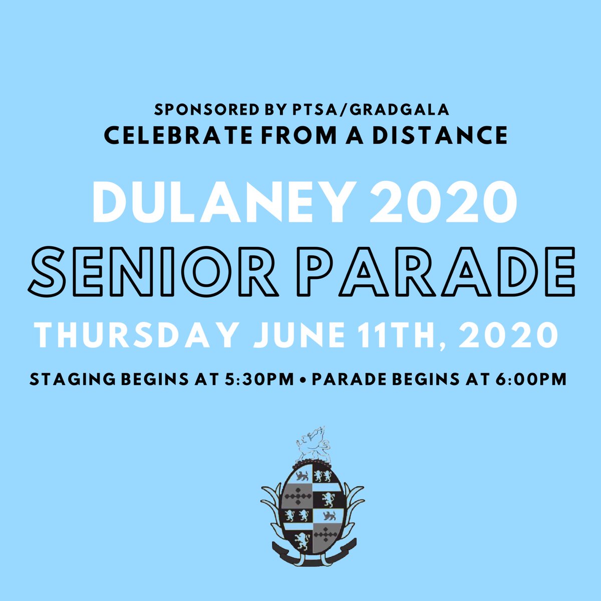 dulaney2020's tweet photo. Thank you to the grad gala for helping our seniors celebrate from a distance! Swipe for more information regarding the parade on Thursday! Share this post and spread the word!! #dulaney2020 #dulaneytogether #dulaneystrong @DulaneyLibrary @DulaneyHigh @DulaneyPTSA @dulaneyscience https://t.co/VFCVlymG7D