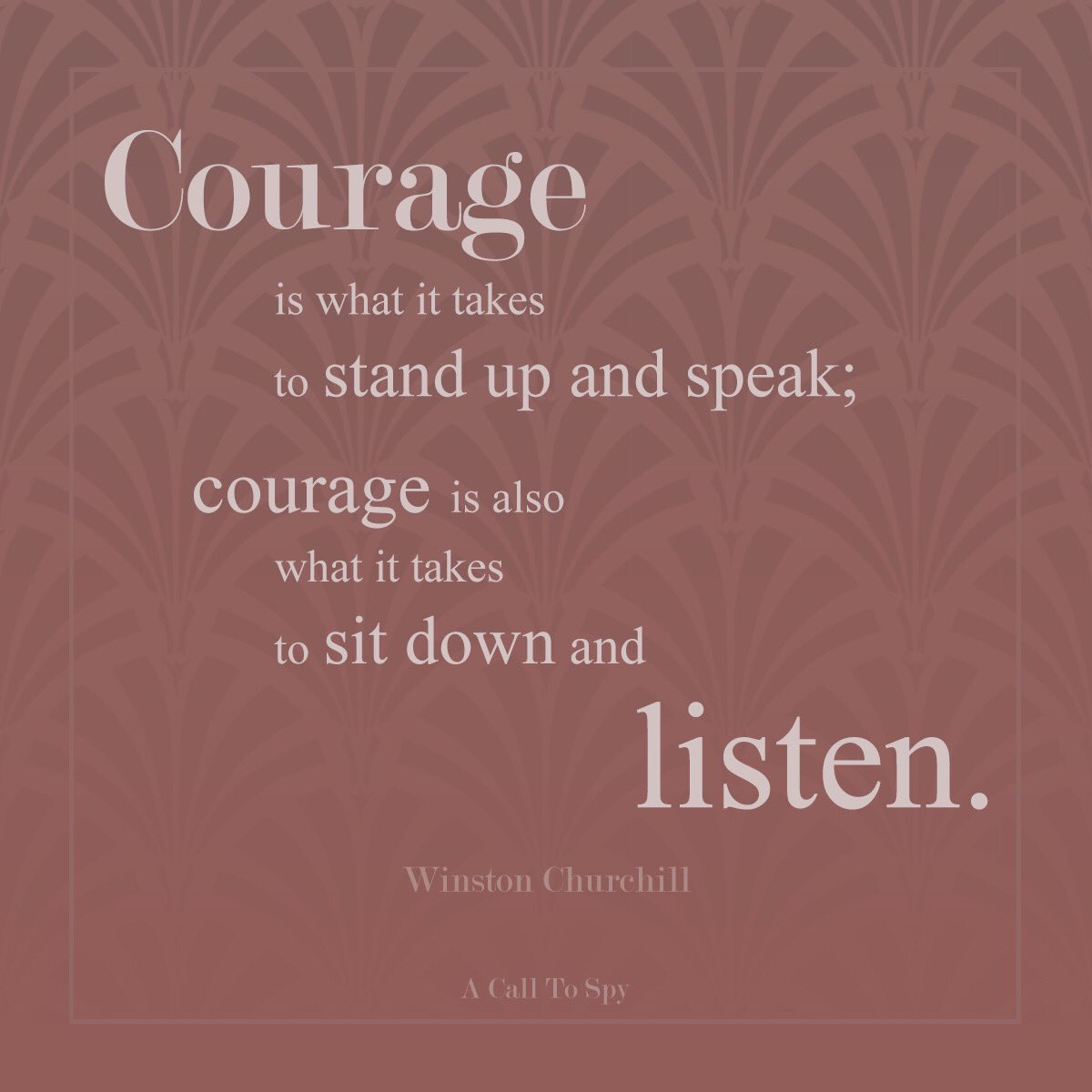 acalltospy's tweet photo. #motivationmonday ๐๐ฝ
#winstonchurchill #acalltospy #ww2 #empoweringwomen #womenofworldwar2 #realwomenrealheroes #churchillsecretarmy #fearlessfemales #womenshistory #womenwarriors #indiefilm #spycall #awomanofnoimportance #alifeinsecrets #veraatkins #virginiahall #noorinayatkhan https://t.co/9I4ZufogQC