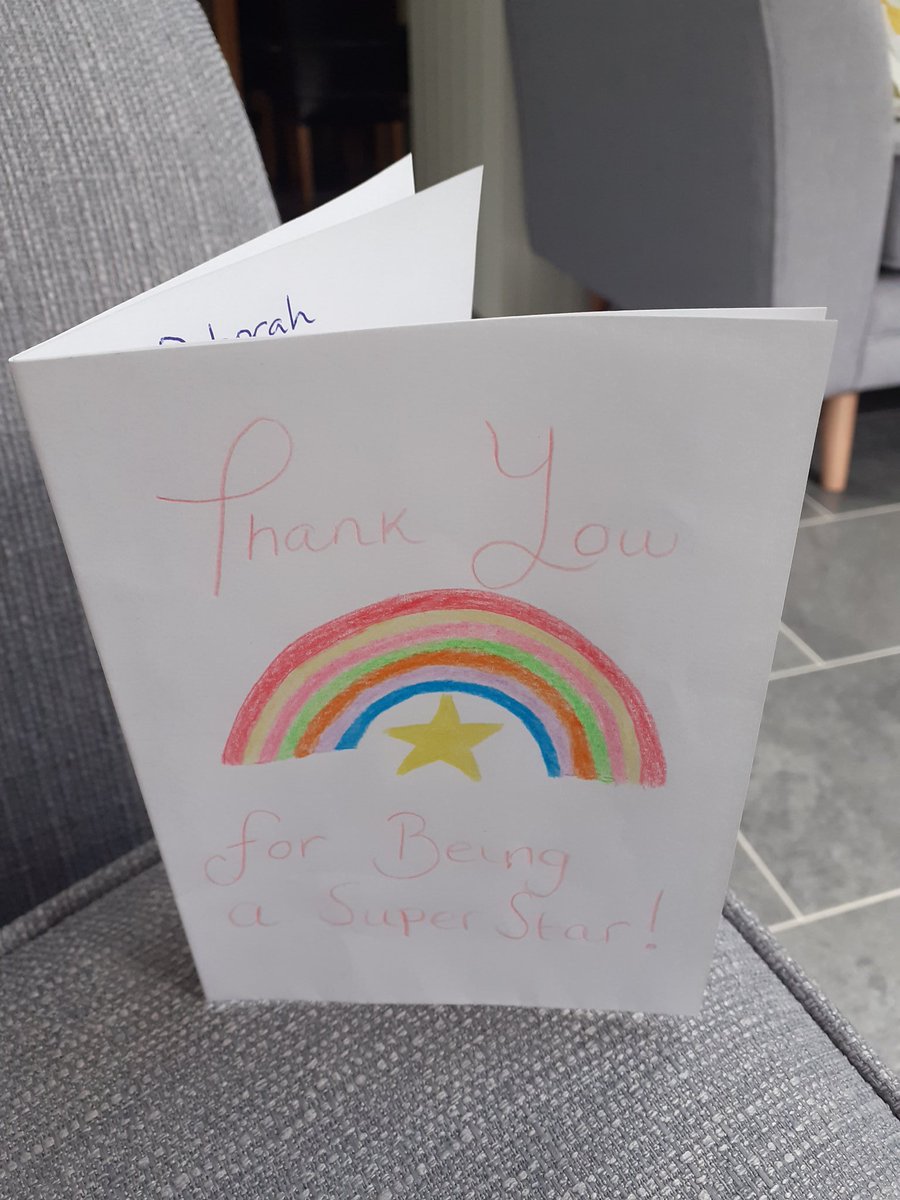 It's the small gestures of appreciation that makes my job worthwhile 😇 <a href="/MRITransplant/">MRI Transplant Unit</a> <a href="/MFT_Pharmacy/">MFT_Pharmacy</a> #keepingpatientssafe #NHSThankYou