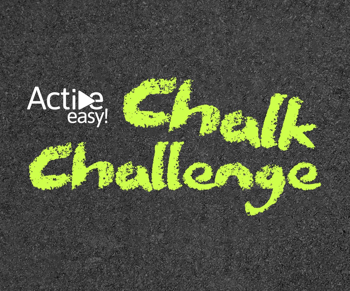 _HaltonHills's tweet photo. Today we're launching the Chalk Challenge! Head outside and get creative with chalk. Visit our website for an intro video, ideas and inspiration on chalk games and projects: https://t.co/vmNXVW9Eil. Share your photos with us using #activeeasy #hhchalkchallenge https://t.co/vPM4IwB9XJ