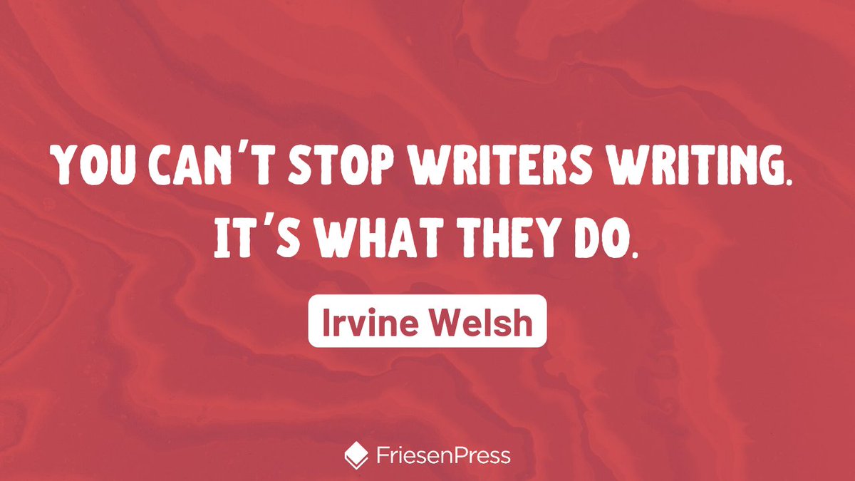 FriesenPress's tweet photo. While some days you may feel unimaginative or unproductive or simply unable, you're a writer. Your unshakable persistence means the right words do eventually come. #MondayMotivation https://t.co/V4PR7LYL18