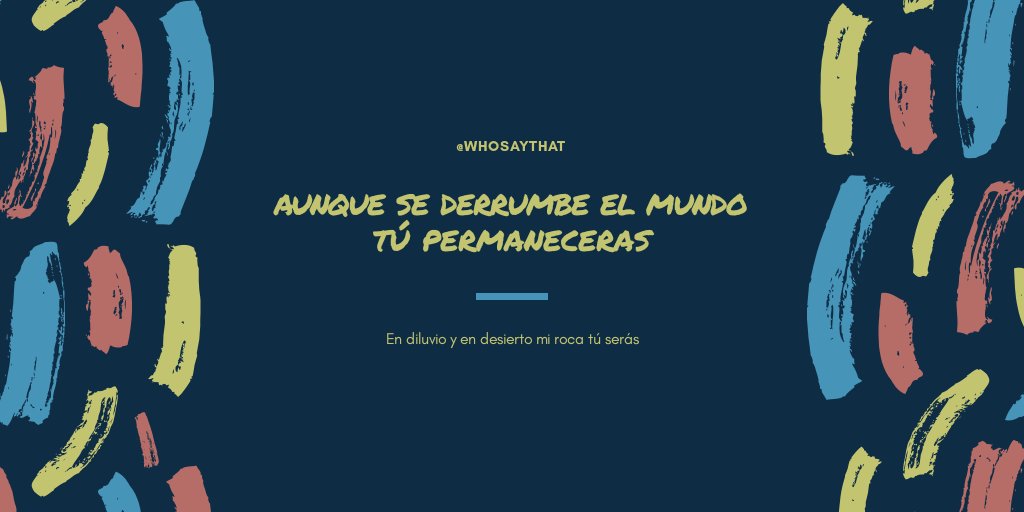 FhlWho's tweet photo. Sé tú mi roca de refugio adonde pueda yo siempre acudir; da la orden de salvarme, porque tú eres mi roca, mi fortaleza.
Salmo 71:3 NVI@enrocaworship #Faith #Hope #Love #WhoSayThat #Roca #Fortaleza https://t.co/FTUOAqyojD