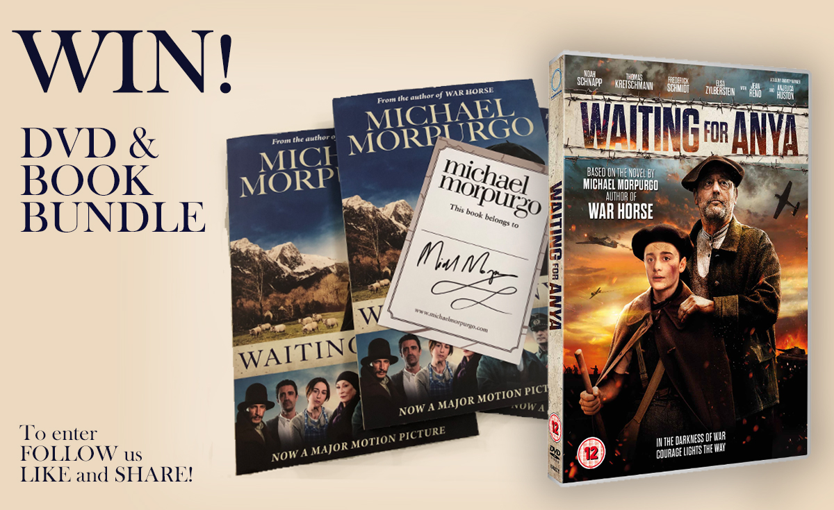 UKKaleidoscope's tweet photo. #Competition alert! To celebrate today's film release of #WaitingForAnya, we've got 5 DVD &amp; book bundles to give away! To #win, simply FOLLOW us and LIKE this post! 

#moviecompetition #giveaway #michaelmorpurgo #noahschnapp #strangerthings 
COMPETITION ENDS: 15/06/20 https://t.co/NW1b7oAQBF