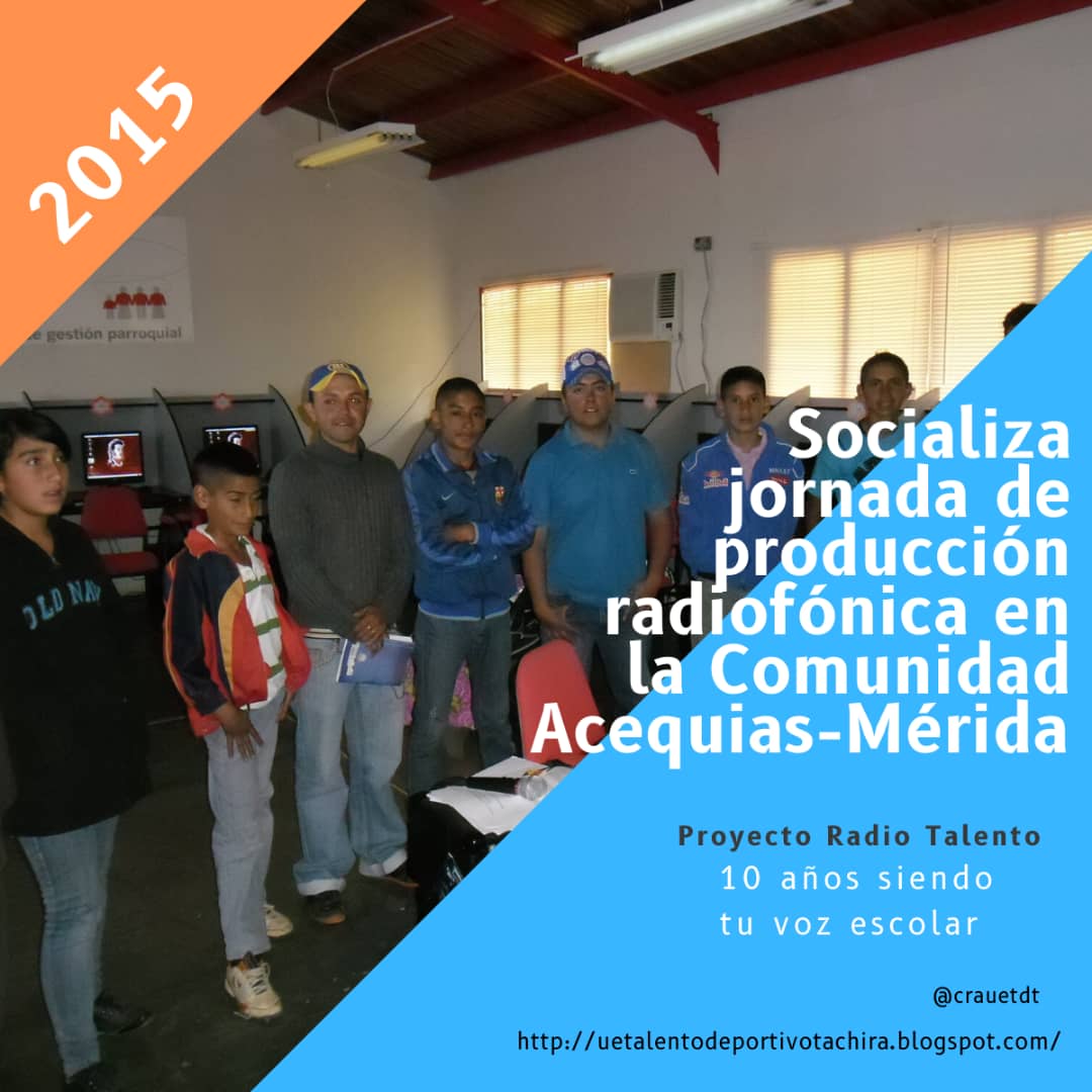 Celebramos #10añosDeRadioTalento, con una nueva forma de enseñar y crear desde la escuela, sacando el máximo provecho de las Tecnologías de la Información y la Comunicación.   <a href="/NicolasMaduro/">Nicolás Maduro</a> @psuvaristobulo <a href="/crauetdt/">Radio Talento</a>  #CuarentenaConsicente 
@MPPEDUCACION <a href="/RosangelaOrozco/">Rosangela Orozco</a>