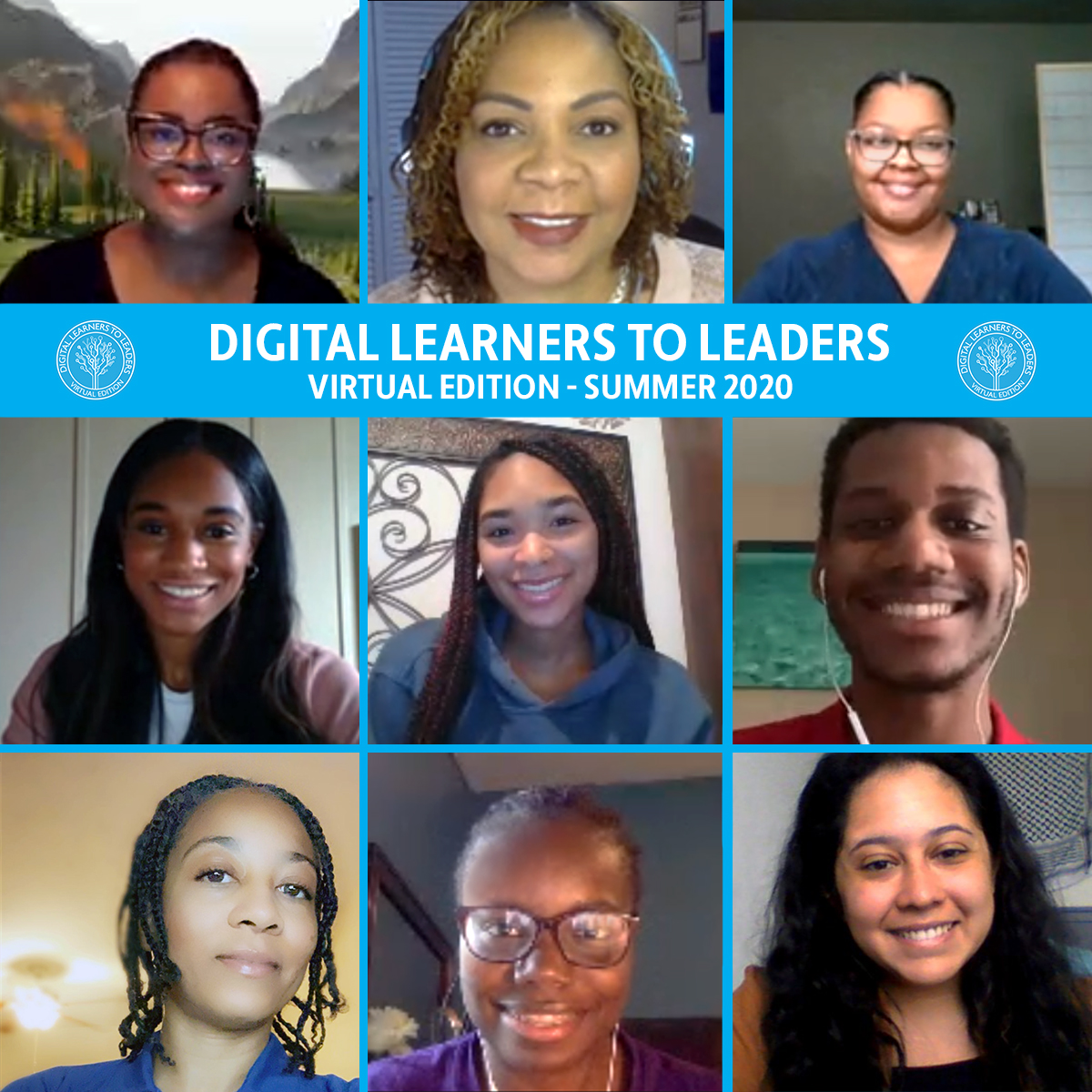 GSU_DLL's tweet photo. As we continue to meet virtually, our Leaders have shown great enthusiasm for the Summer Cohort of Digital Learners to Leaders - Virtual Edition: Hannah Logan, Elijah Afedzie, Deja Craft, Ilka Jean, Karla Bradford, and Jamila Velez-Khader.
 
#GSU #TheStateWay #GSUDLL https://t.co/pcmJ9GKRxn