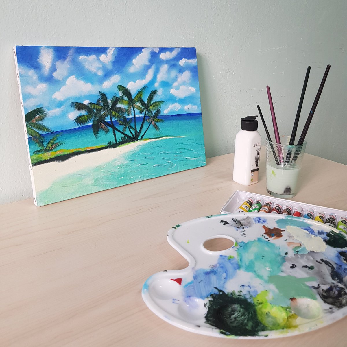 Sanatçı yetenek olmadan bir hiçtir, fakat yetenek de çalışma olmadığında bir hiçtir.
-#EmileZola
#acrylicwork #art