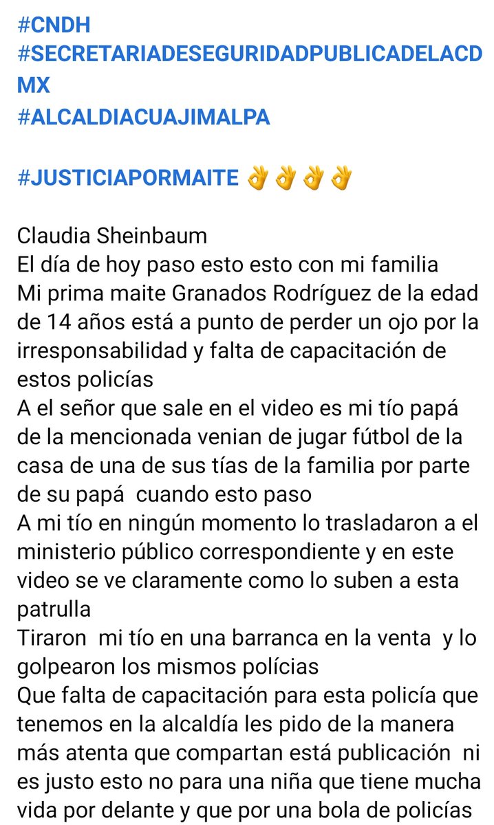 serna_enri's tweet photo. #JusticiaParaMaite
@Claudiashein 
@OHarfuch 
@ErnestinaGodoy_ https://t.co/hiatXFw1xg