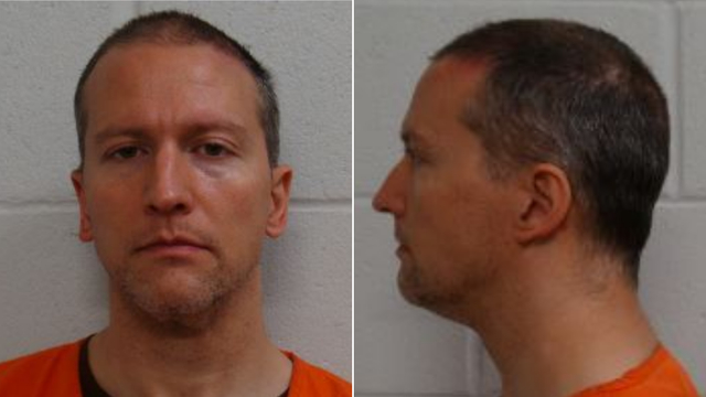 cnnbrk's tweet image. Bail has been set at $1.25 million for Derek Chauvin, the former Minneapolis police officer accused of murdering George Floyd cnn.it/30nhTiX