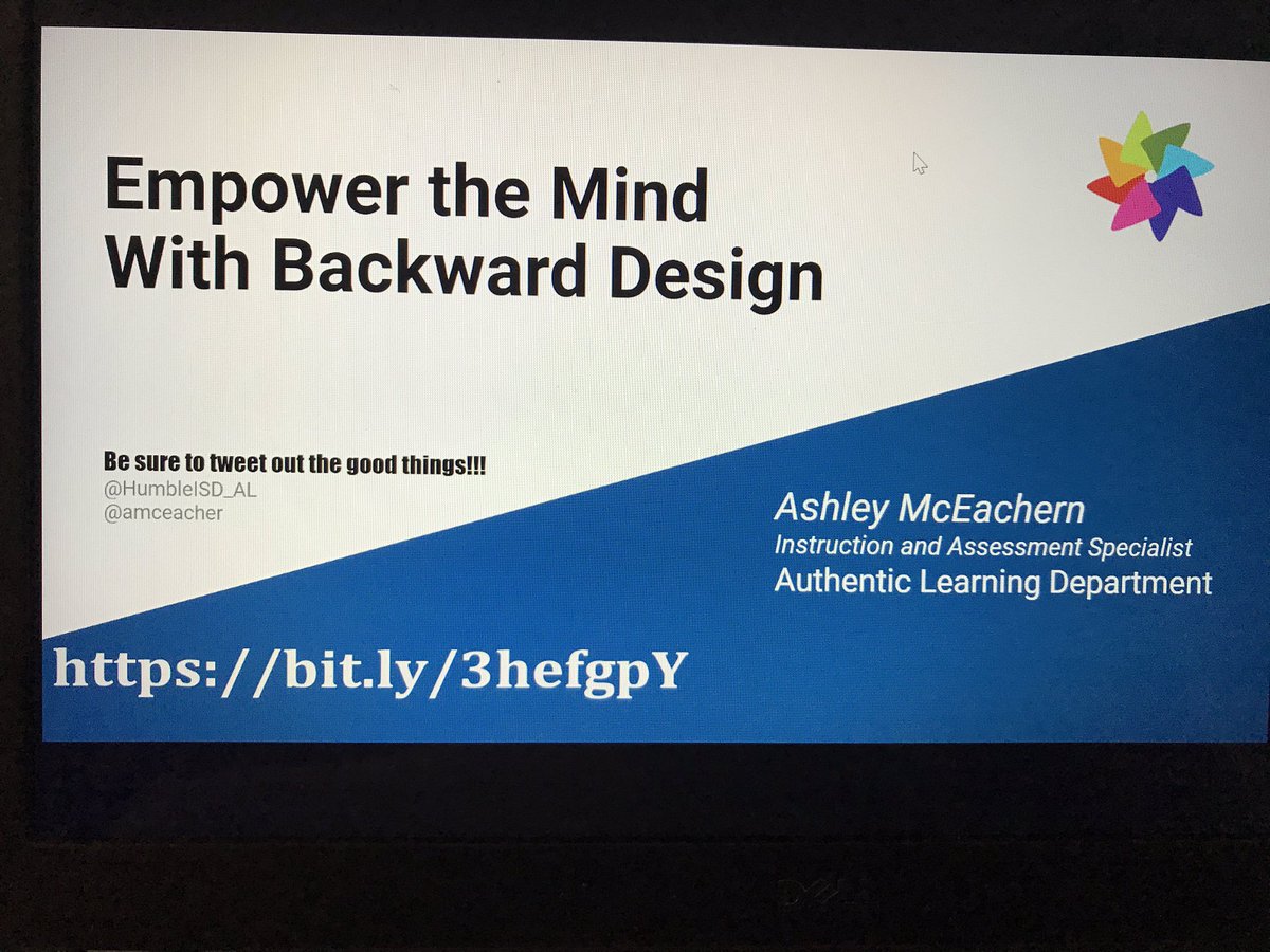 egelibrary's tweet image. Learning about #BackwardDesign #thehumblelibrarian @amceacher @HumbleISD_CI @HumbleISD_EGE @HumbleISD_AL