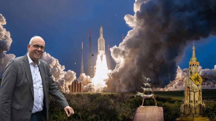 bovenmemes's tweet photo. Wenn die Amis große Sprüche klopfen, du aber schon im Herbst 2020 die erste Marsmission mit den Bremer Stadtmusikanten an Bord vom neu errichteten Space Park im Bremer Blockland startest #bovenmemes https://t.co/rmJyDVMwfk