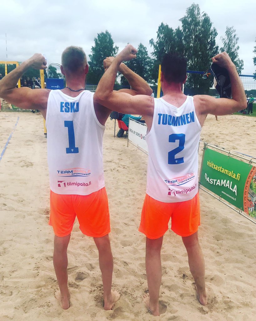 VaLePaSastamala's tweet photo. Ja Aivan Loistavia Uutisia!❤️🖤 Huippupari Esko/Tuominen nähdään jälleen pääsarjassa Sastamala Openissa tulevana viikonloppuna!🔥

Sastamala Open⛱🏐 
@visitsastamala @bvsuomi @beachvolleyteamfinland @eskommikko
#valepa #beachvolleyball #biitsi #smkiertue2020 #sastamalaopen2020 https://t.co/mcZNF1KmV1