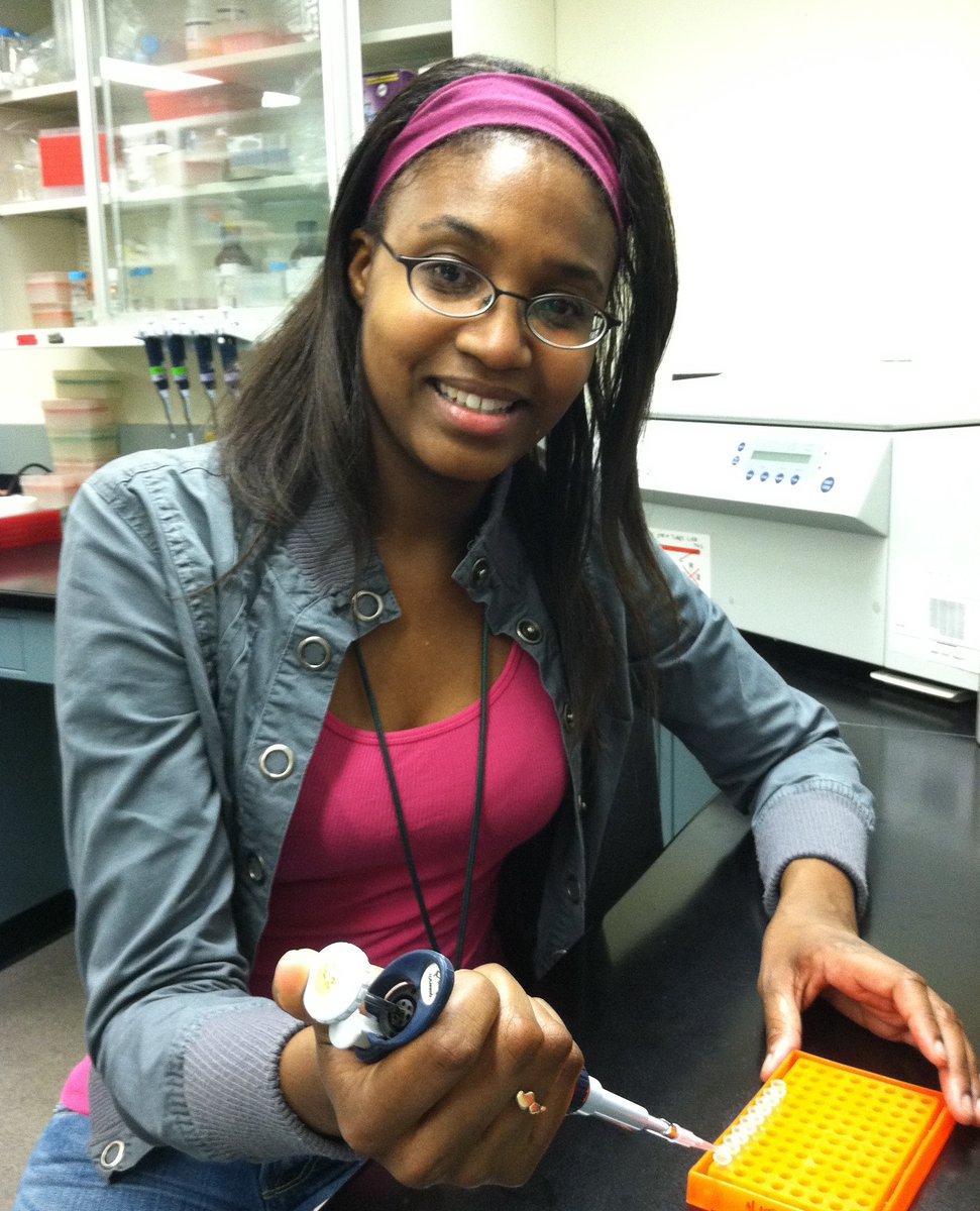 I am deeply saddened to share that a former member of my lab in Chicago, Lynika Strozier, died yesterday from #COVID19 complications. Lynika was an amazing person with a passion for science &amp; education. Please give to her GoFundMe for funeral expenses gf.me/u/x737pr