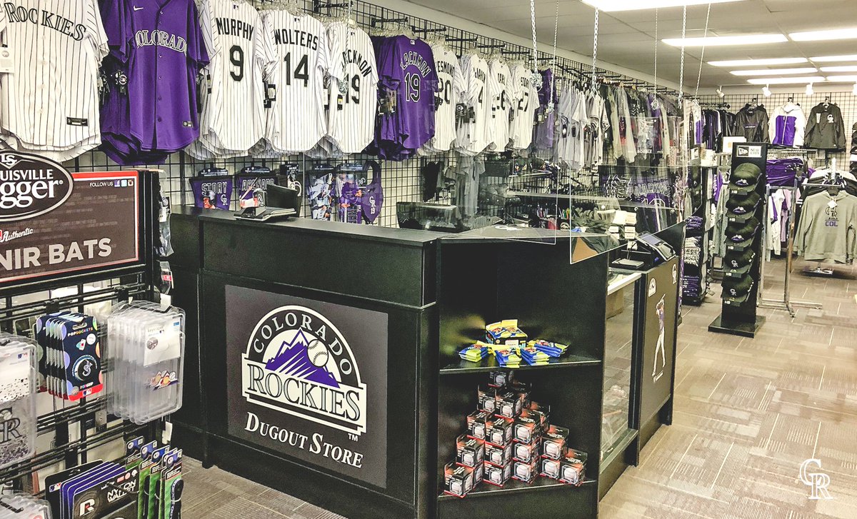 Colorado Rockies on X: 🚨 ROCKIES DUGOUT STORES ARE REOPENING