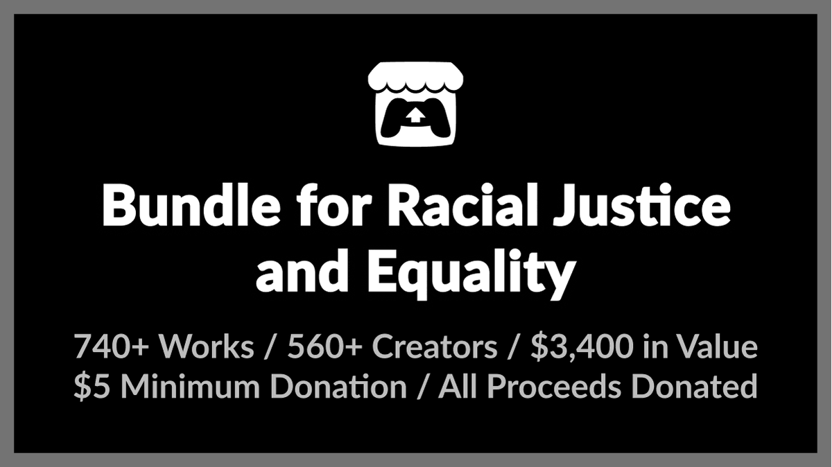 JoeyPrink's tweet photo. Wow! 743 games in the Bundle for racial justice and quality! 

What are your favorite games in this bundle? 

Please support them to reach the goal of $5,000,000... 
https://t.co/tMerRmcDpm

#gamedev #indiedev https://t.co/BKmlFoZVco